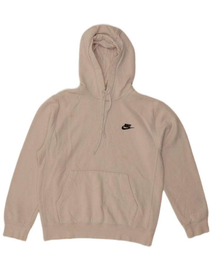 Pulover Nike pentru bărbați, mic, alb, din bumbac
