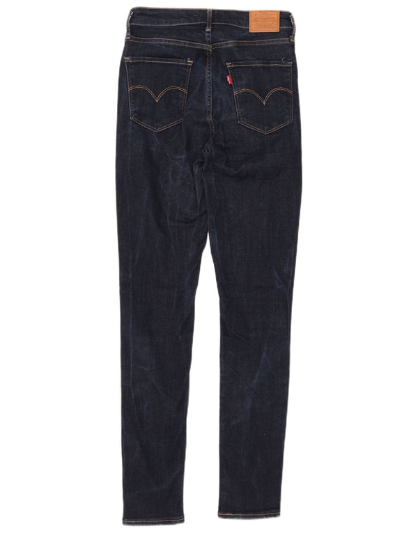 Blugi skinny cu talie mare 721 pentru femei LEVI'S L27 L30 bleumarin Lyocell