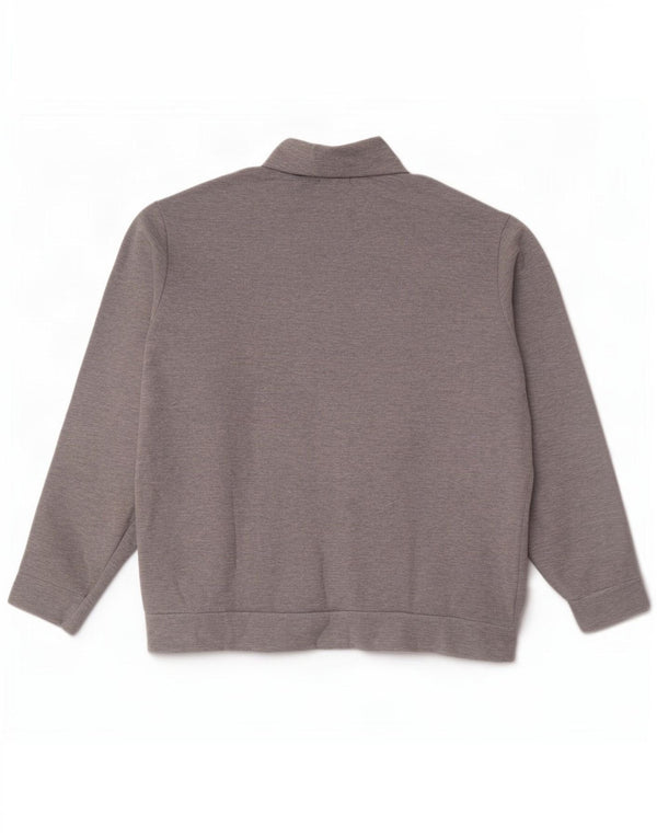 Pulover Polo Ralph Lauren pentru bărbați, cu fermoar și gât, bumbac XL, gri
