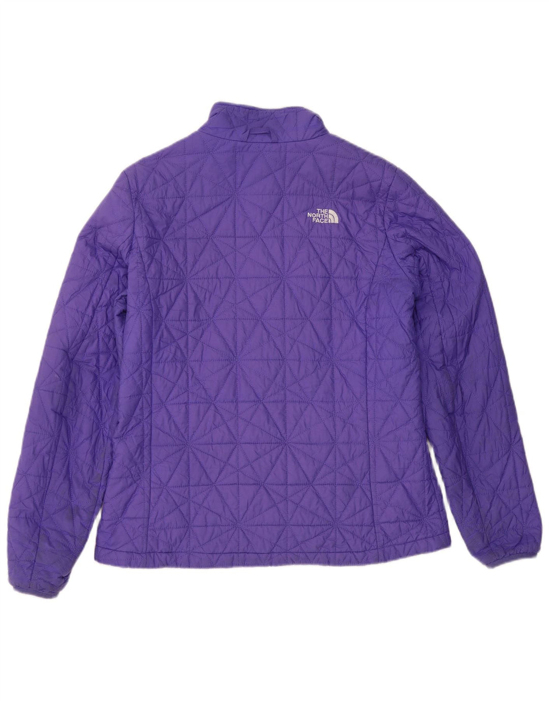 Jachetă matlasată The North Face pentru femei UK 16 Large Purple Nylon