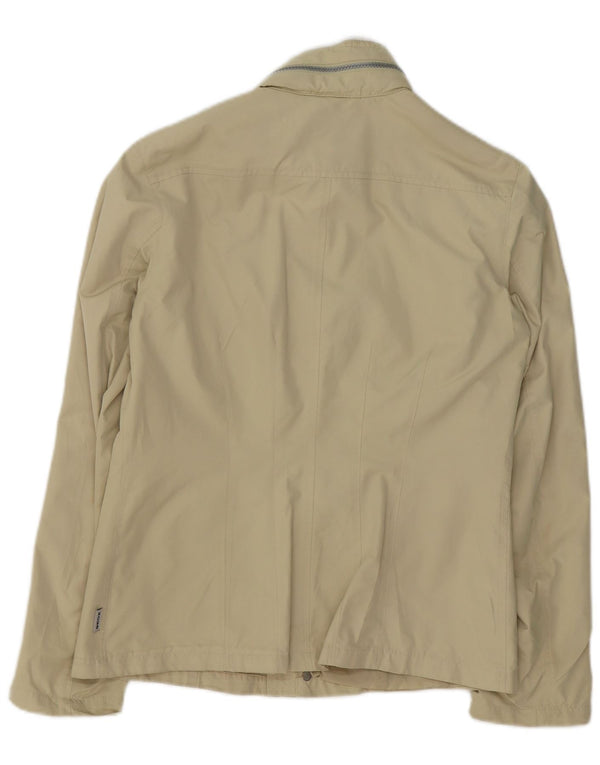 Jachetă utilitare cu glugă pentru femei Geox Respira UK 10 Small Beige Poliester