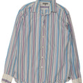 Cămașă pentru bărbați Ted Baker Mărimea 5 XL, bumbac cu dungi multicolore