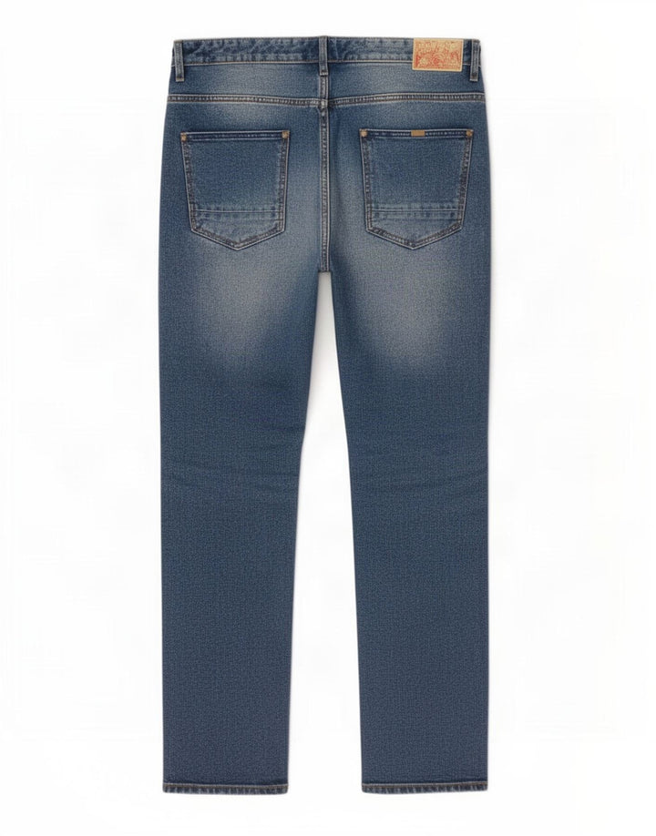 Blugi slim pentru bărbați Springfield W38 L34 Bumbac albastru