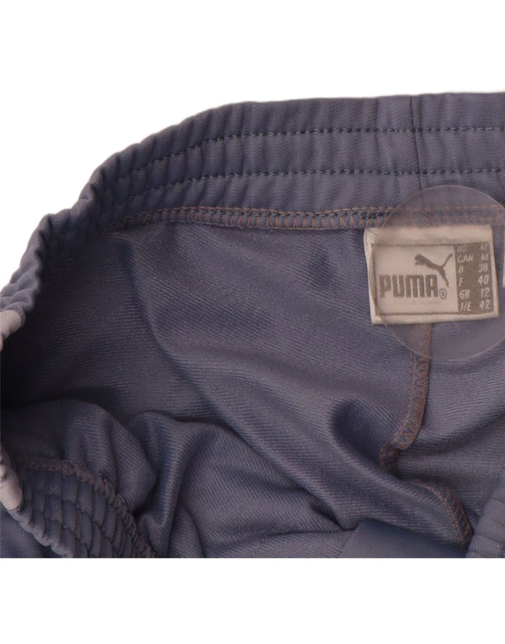 PUMA Womens Tracksuit Trousers UK 12 Medium Blue