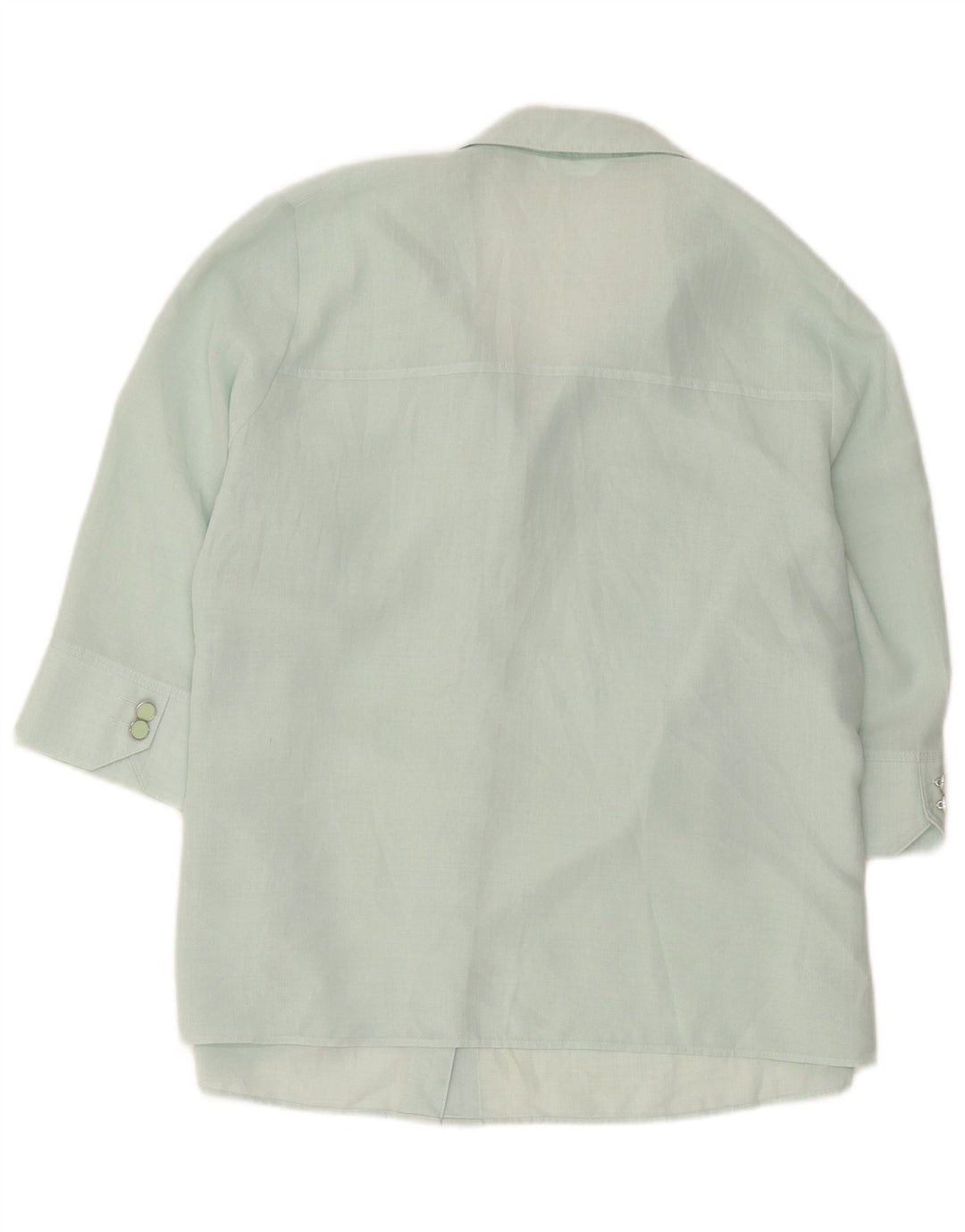 Cămașă cu mânecă scurtă pentru femei Marks & Spencer UK 20 2XL Poliester verde