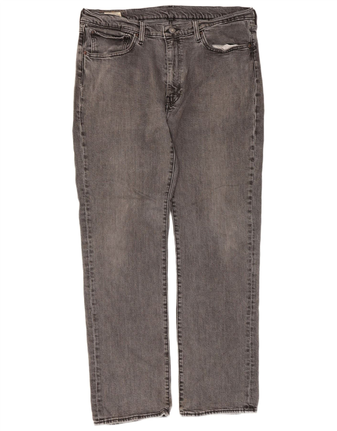 Levi's 514 Straight Jeans W36 L32 Grey Cotton Classic