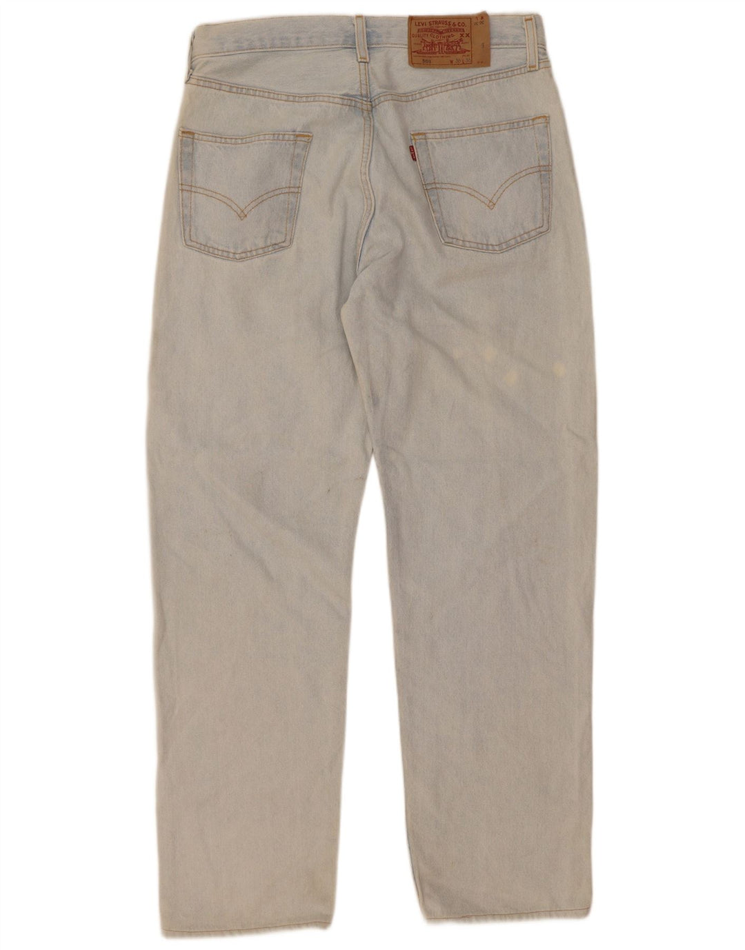 Blugi drepti pentru bărbați Levi's 501 W36 L32 Bumbac albastru
