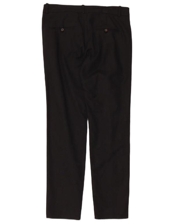 Pantaloni chino drepti pentru femei Zara EU 36 XS W26 L27 Negri