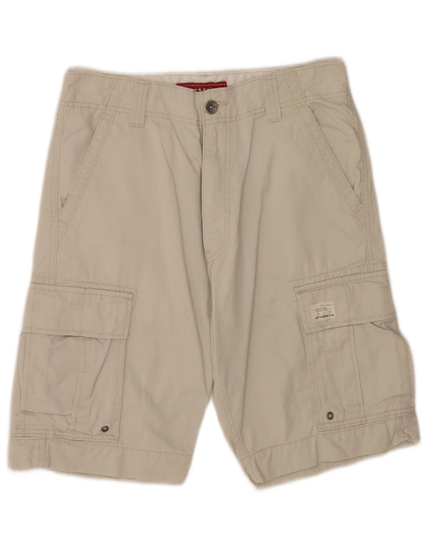 Pantaloni scurți cargo pentru bărbați Levi's W32, bumbac bej