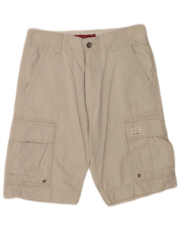 Pantaloni scurți cargo pentru bărbați Levi's W32, bumbac bej