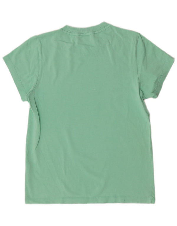 Tricou grafic Adidas pentru femei Top UK 8 Small Green Bumbac