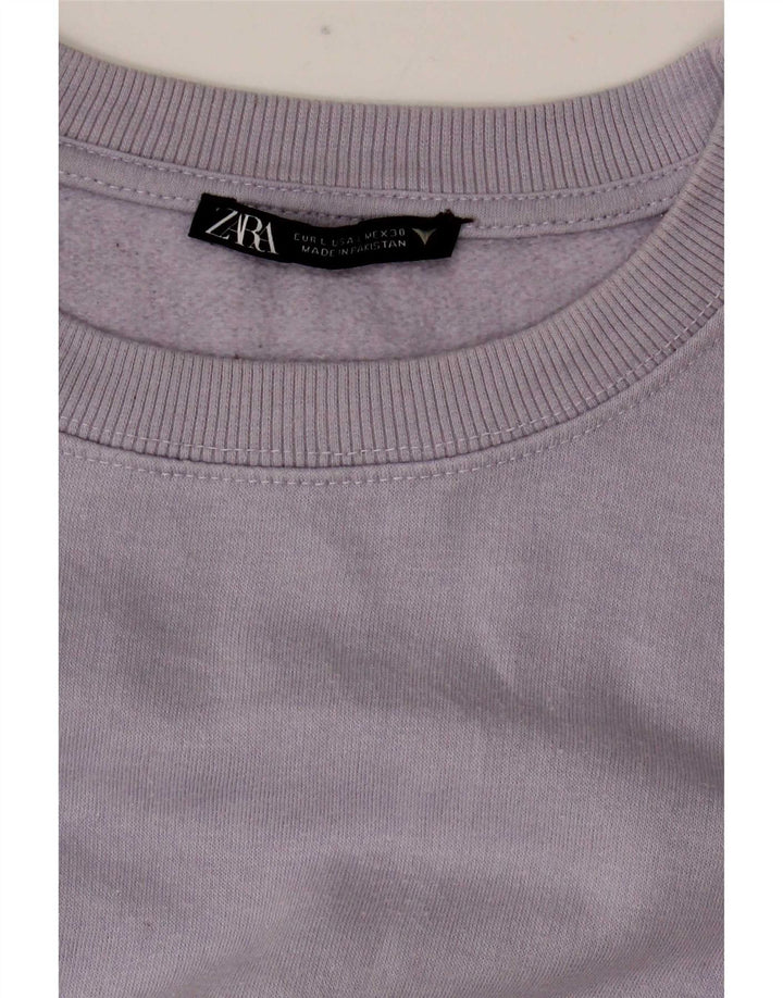 Pulover pentru femei Zara UK 16 Mov mare