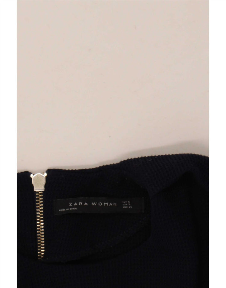 Bluză pentru femei Zara UK 10 Small Bleumarin