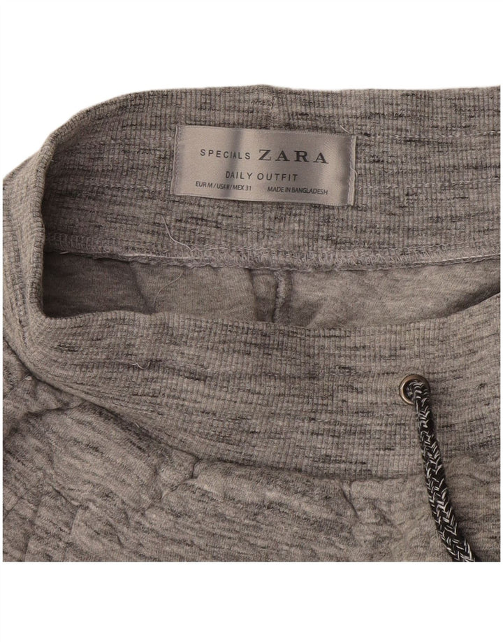 Pantaloni de trening pentru bărbați Zara Pantaloni de jogging, gri mediu cu pete