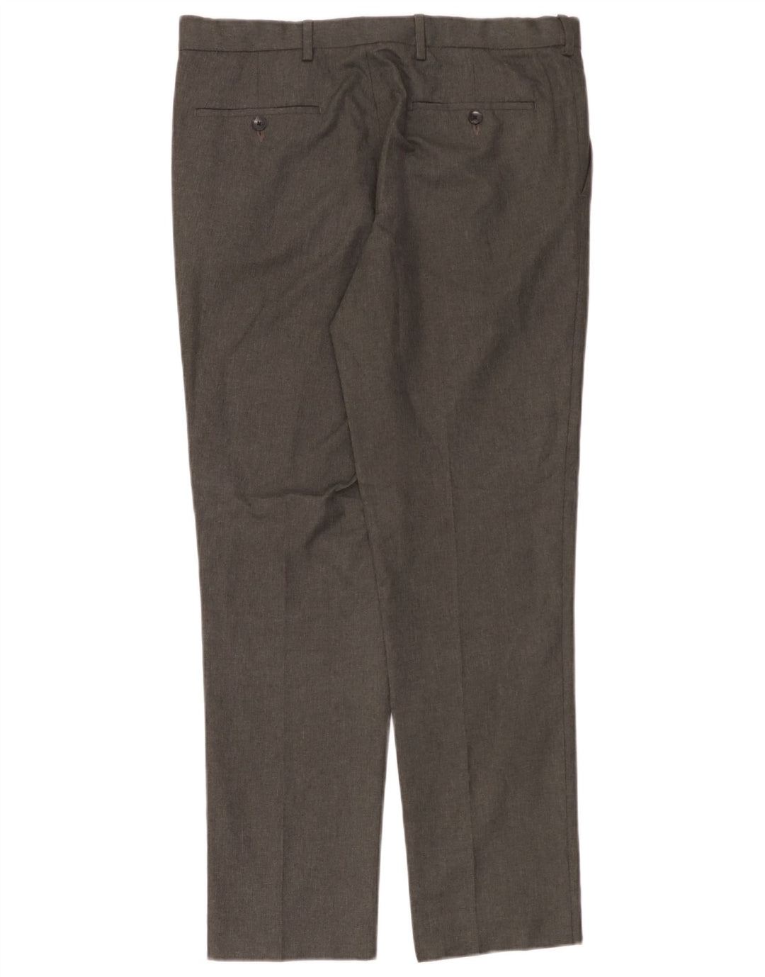 Pantaloni chino pentru bărbați Marks & Spencer Slim Fit L34 L31 Poliester gri