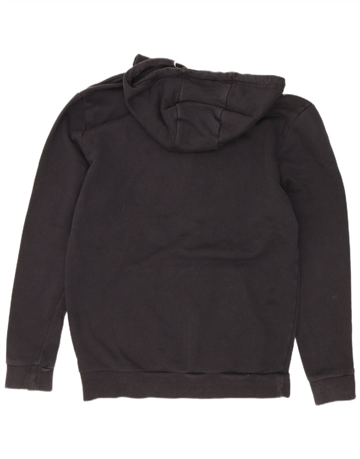 Pulover cu glugă cu grafic pentru bărbați Ellesse, bumbac mediu negru