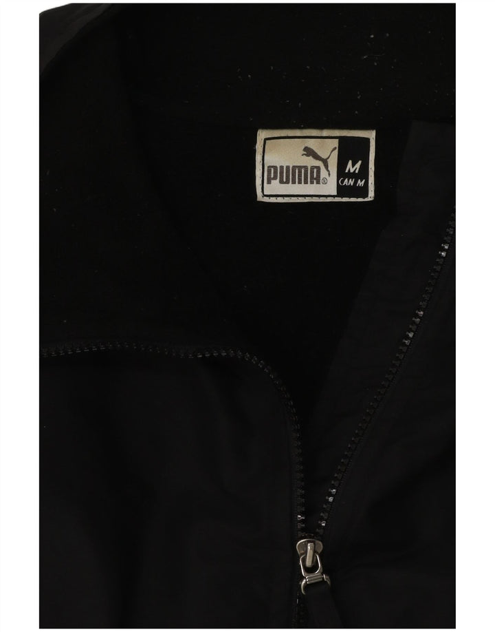 Jachetă Bomber pentru bărbați Puma, cu ajustare largi, UK 38 Medium Black