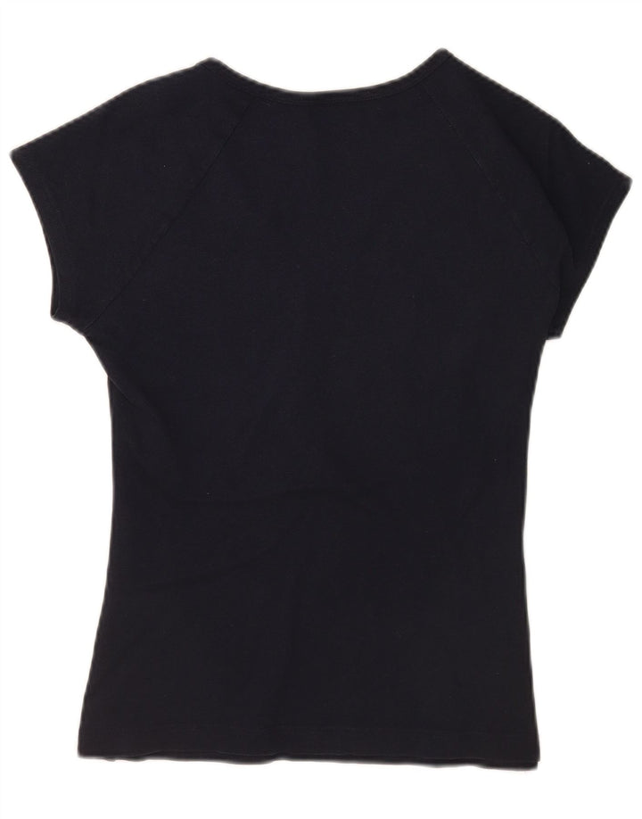 Tricou pentru femei Lacoste Top Marimea 42 Mare Bumbac bleumarin