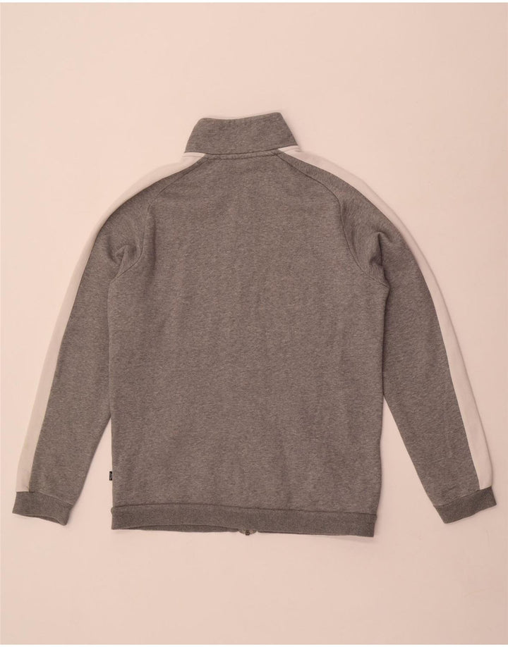 Jachetă pentru trening Puma pentru bărbați, bumbac color bloc, gri mic