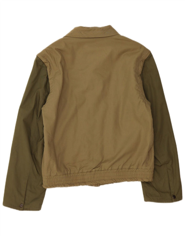 Bomber pentru femei NINO DANIELI UK 16, mare, kaki, color block