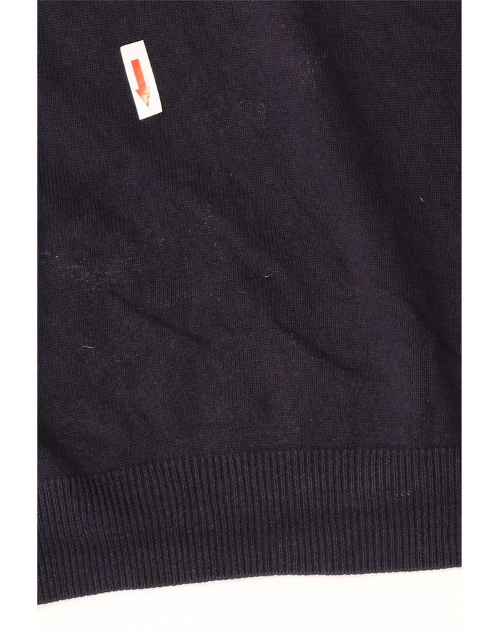 Pulover Massimo Dutti pentru bărbați, cu fermoar, XL, bleumarin