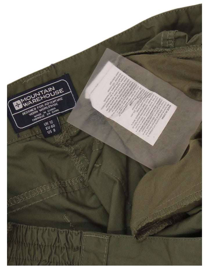 Pantaloni scurti chino pentru femei Mountain Warehouse UK 12 Medium W30 Kaki Poliester