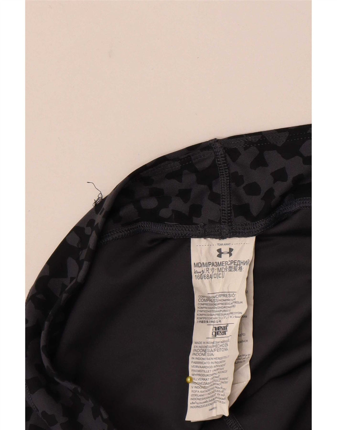 Leggings pentru femei Under Armour UK 12 Medium Gri Geometric Poliester
