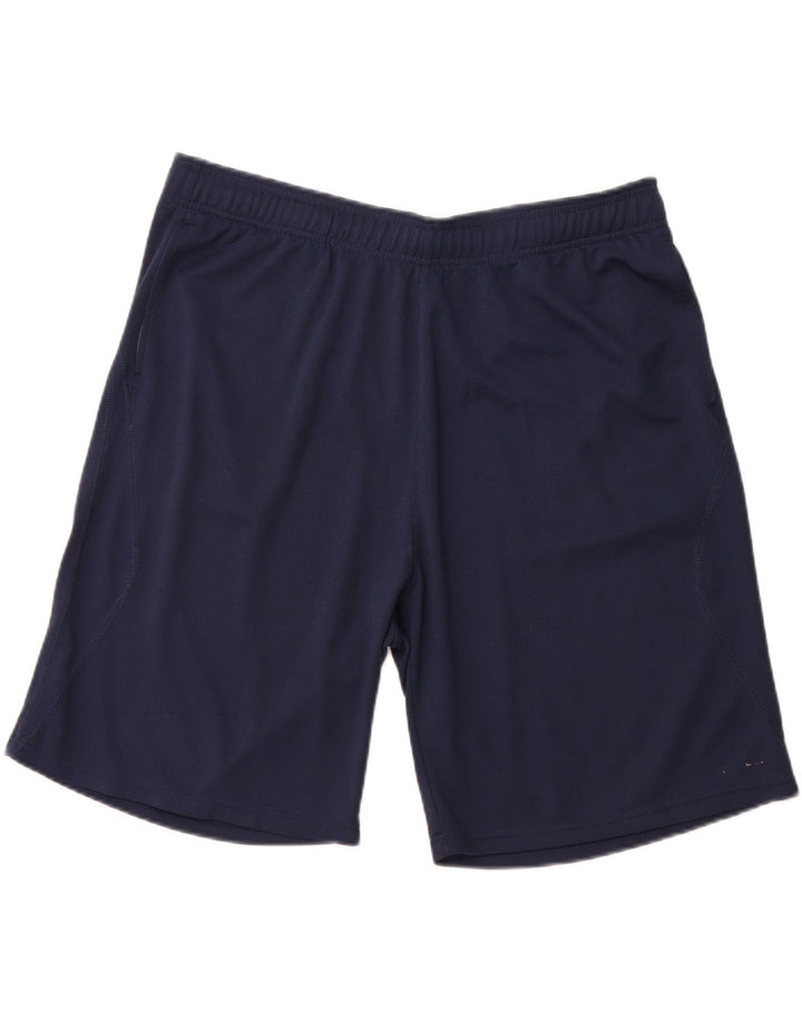 Pantaloni scurți sport REEBOK pentru bărbați 2XL, poliester bleumarin