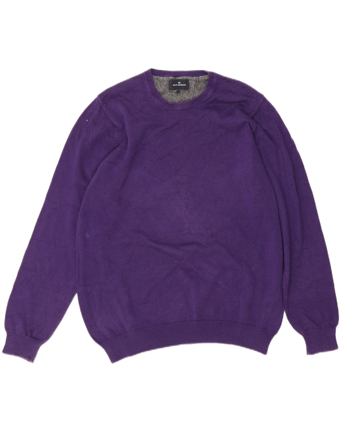 Marks & Spencer Pulover pentru bărbați Blue Harbour cu decolteu rotund mare violet