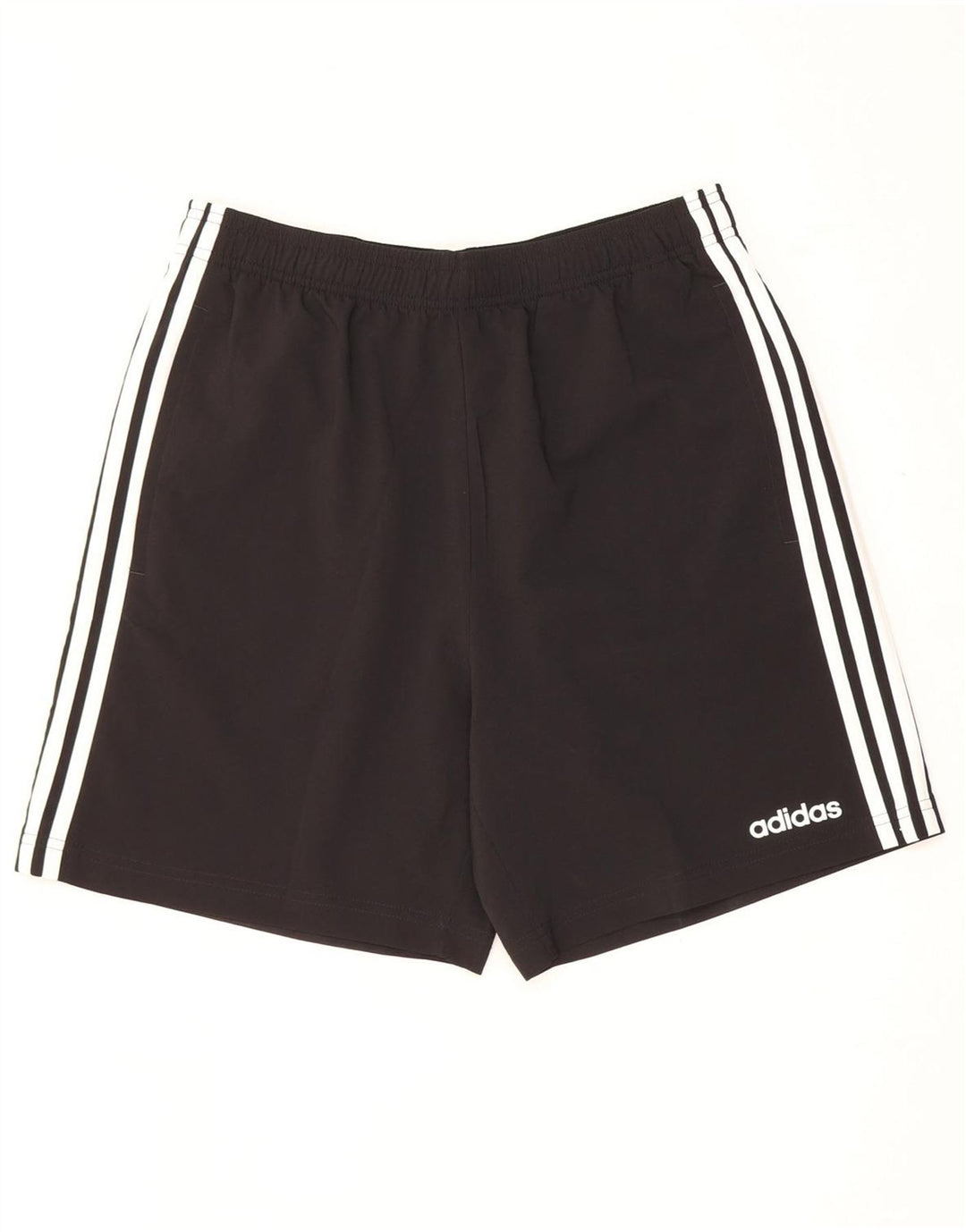 Pantaloni scurți sport Adidas pentru bărbați, poliester mediu negru