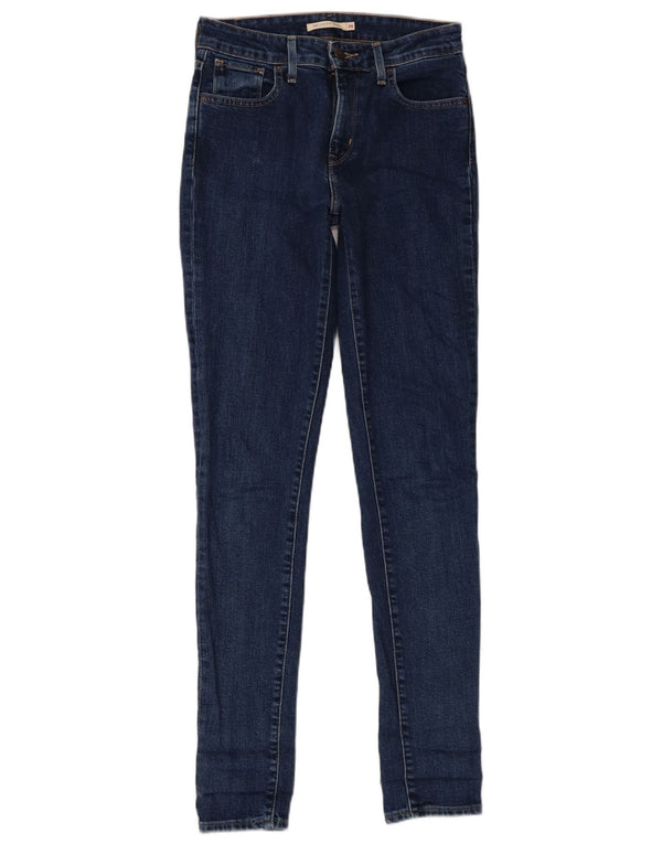 Blugi skinny cu talie mare 721 Levi's pentru femei W26 L32, bumbac bleumarin