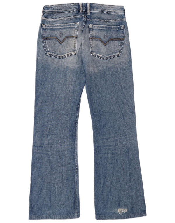 Jeans Bootcut Distressed pentru femei Diesel W31 L31 Albastru