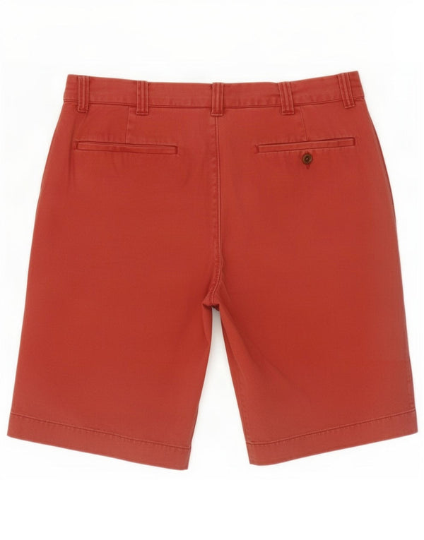 J. Crew Mens Chino Shorts Medium W31 Red Cotton