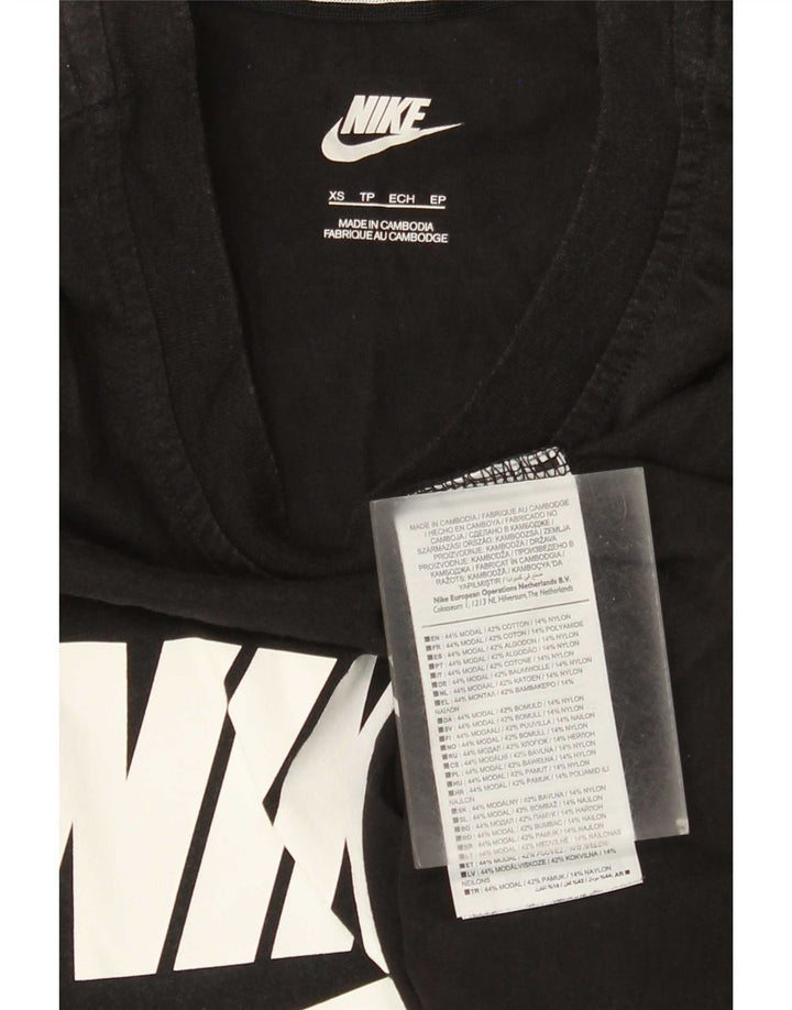 Vesta grafică pentru bărbați Nike XS, negru, modal