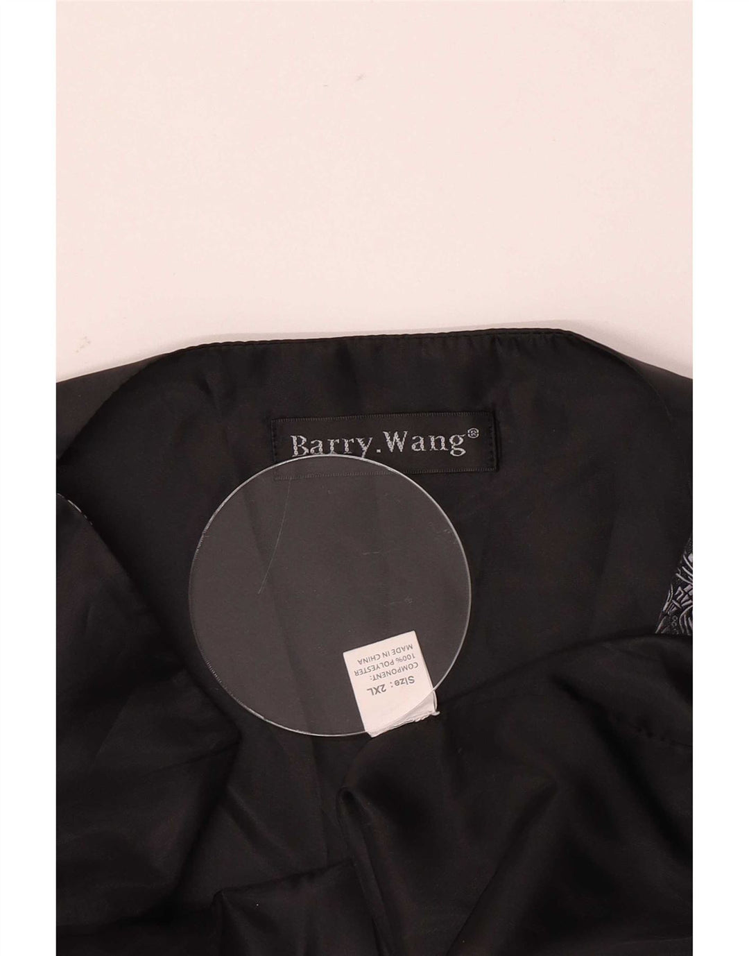 Barry Wang vestă pentru bărbați 2XL gri poliester Paisley