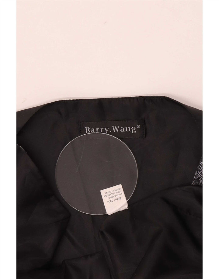 Barry Wang vestă pentru bărbați 2XL gri poliester Paisley