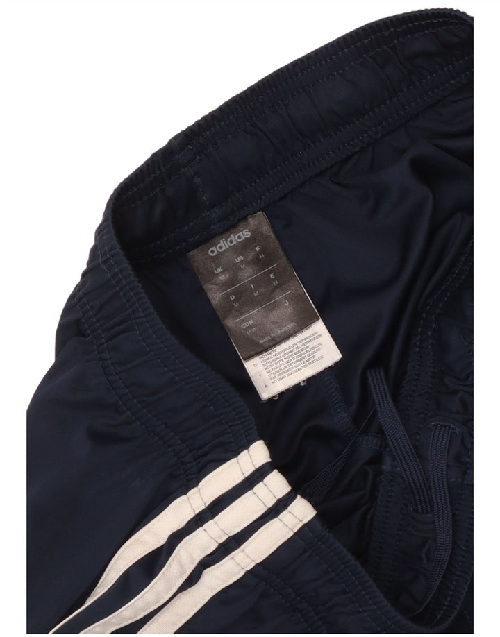 Pantaloni scurți sport Adidas pentru bărbați, poliester, albastru, mediu