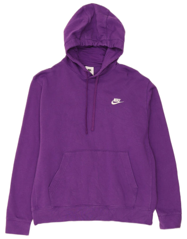 Pulover Nike pentru bărbați, bumbac violet mare
