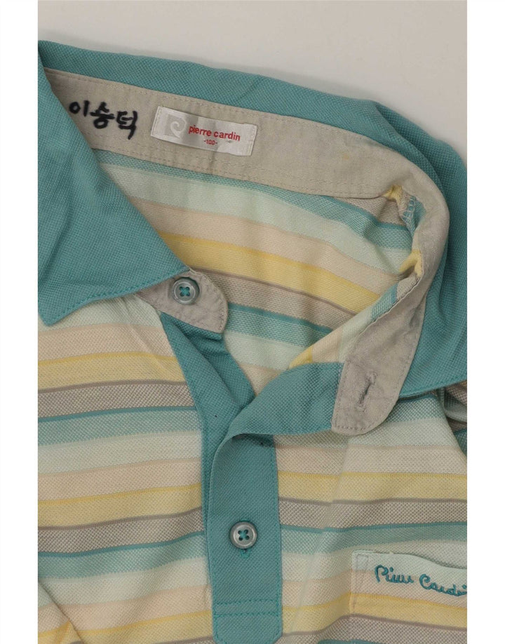 Tricou polo rugby pentru bărbați Pierre Cardin, cu dungi medii, multicolore