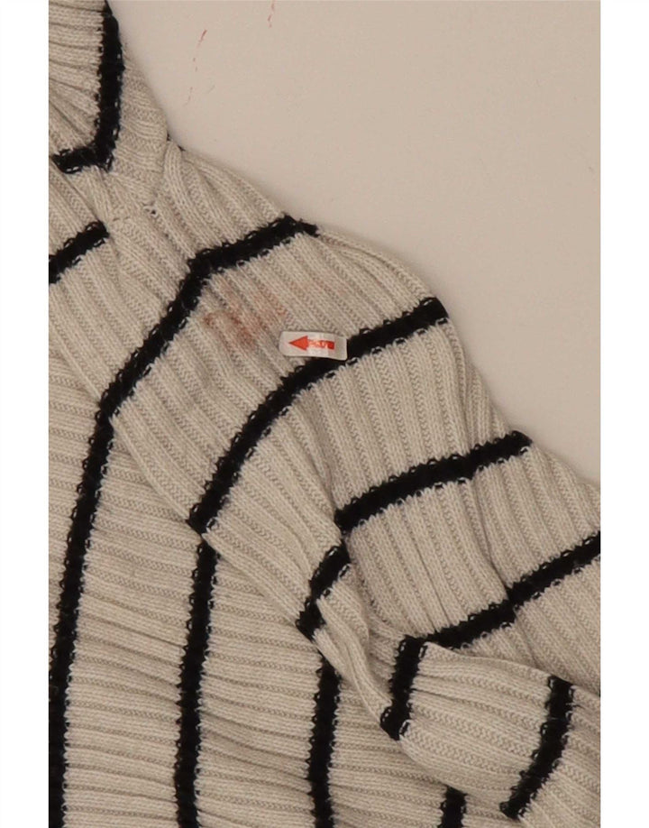 Pulover pentru femei Marks & Spencer cu decolteu triplu UK 12 Medium Off White