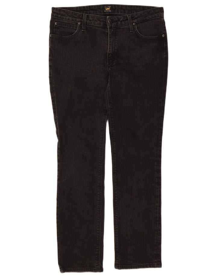 Blugi Lee Marion drepte pentru femei W30 L27 bumbac negru
