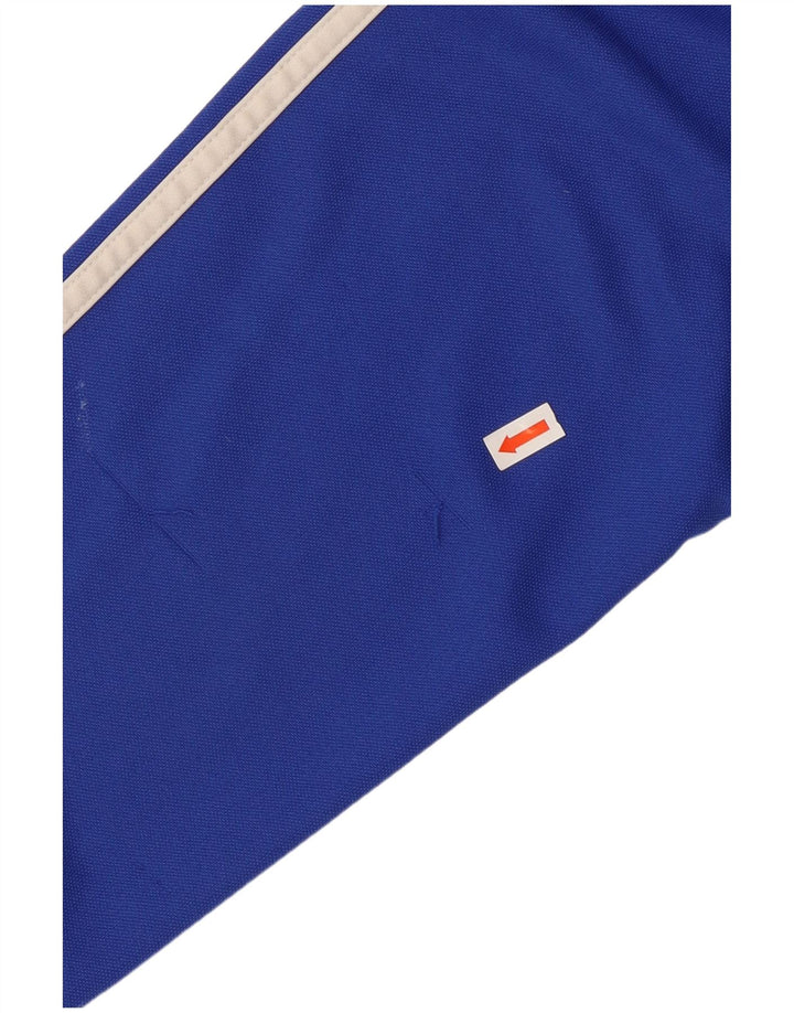 Trening pentru bărbați Climalite Pullover Top ADIDAS Medium Blue Colorblock
