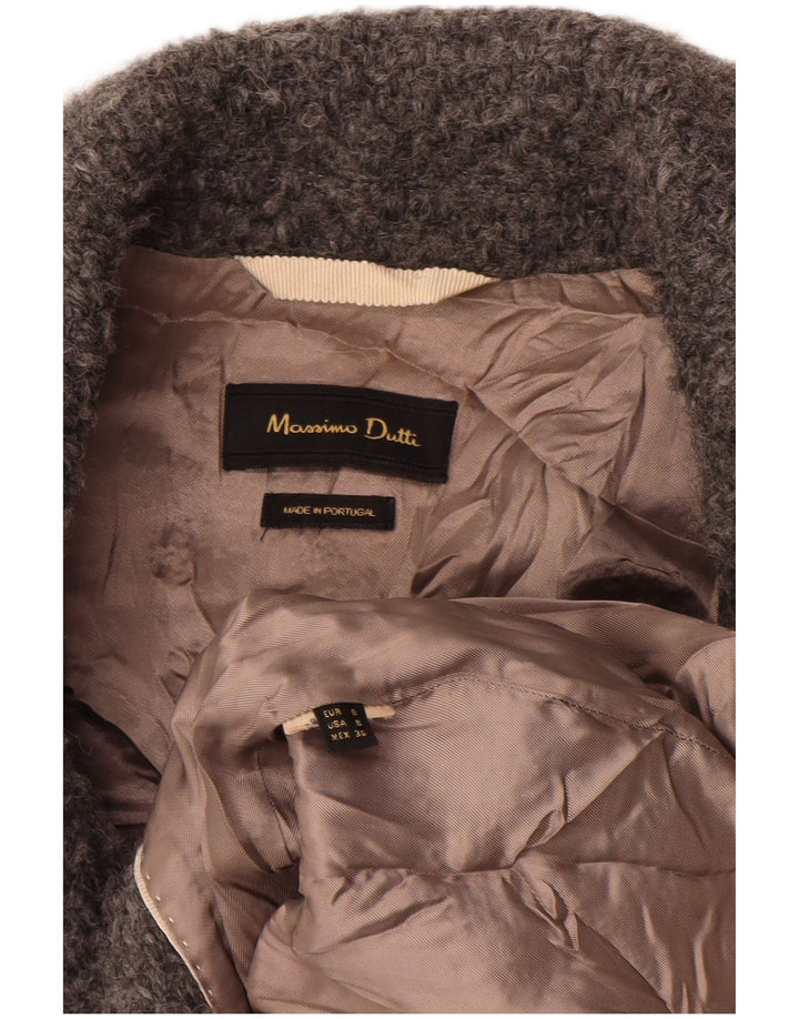 Massimo Dutti pardesiu supradimensionat pentru femei UK 10 mic gri