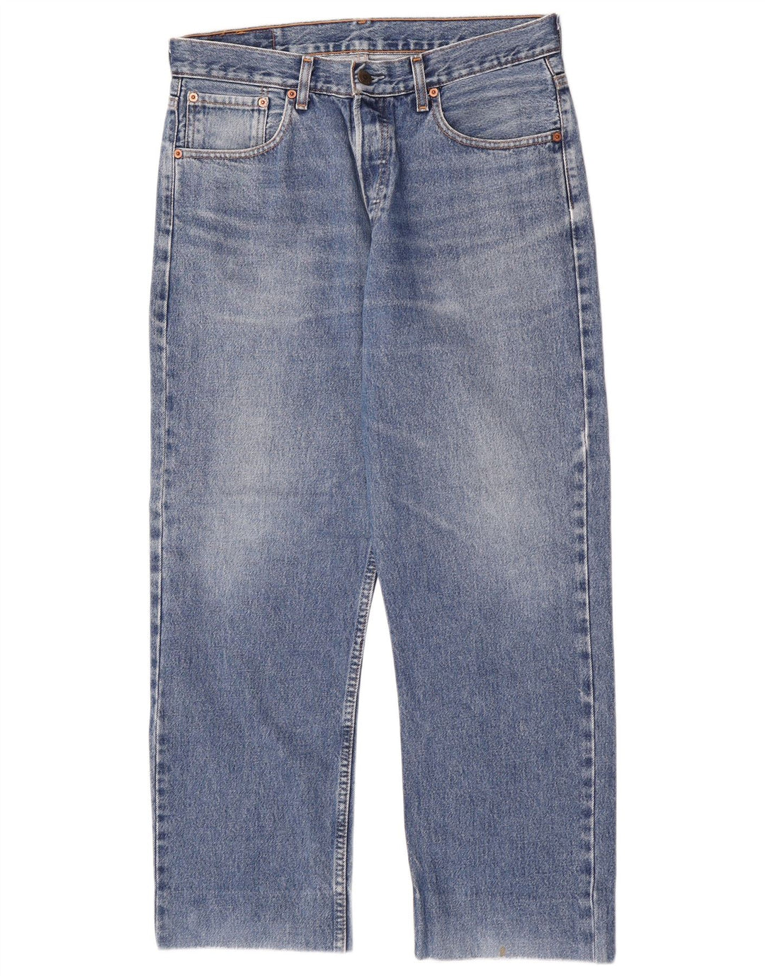 Blugi drepti pentru bărbați Levi's 582 W33 L28 Bumbac albastru