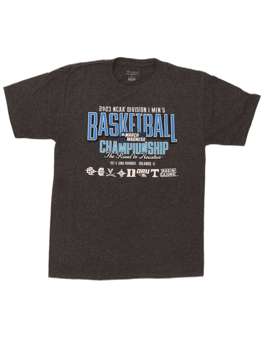 Tricou grafic pentru bărbați Champion Top Medium Gri
