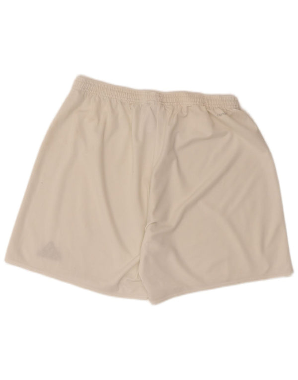 Pantaloni scurți sport pentru bărbați Adidas Climalite XL poliester alb
