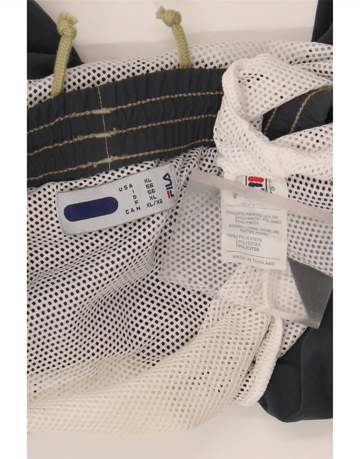 Pantaloni scurți sport Fila pentru bărbați XL Gri Poliamidă