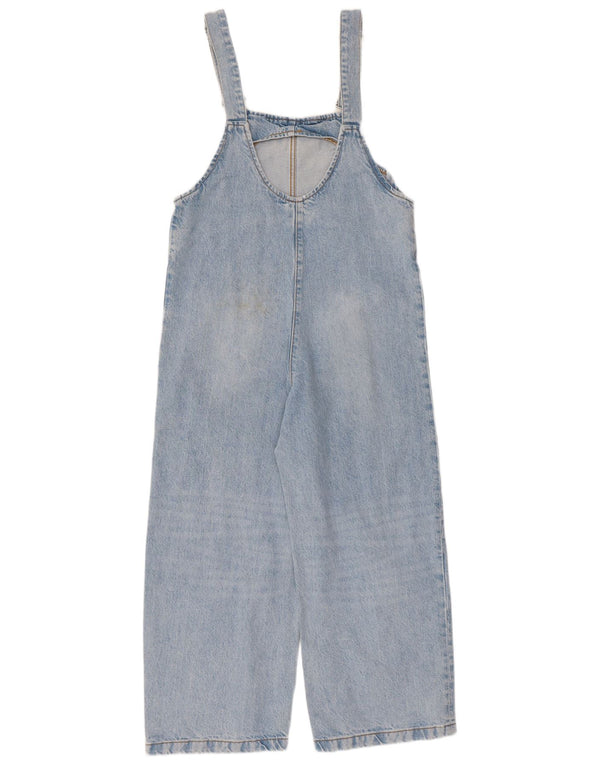 Salopete pentru femei Zara Blugi largi UK 10 Mici L32 L24 Bumbac albastru