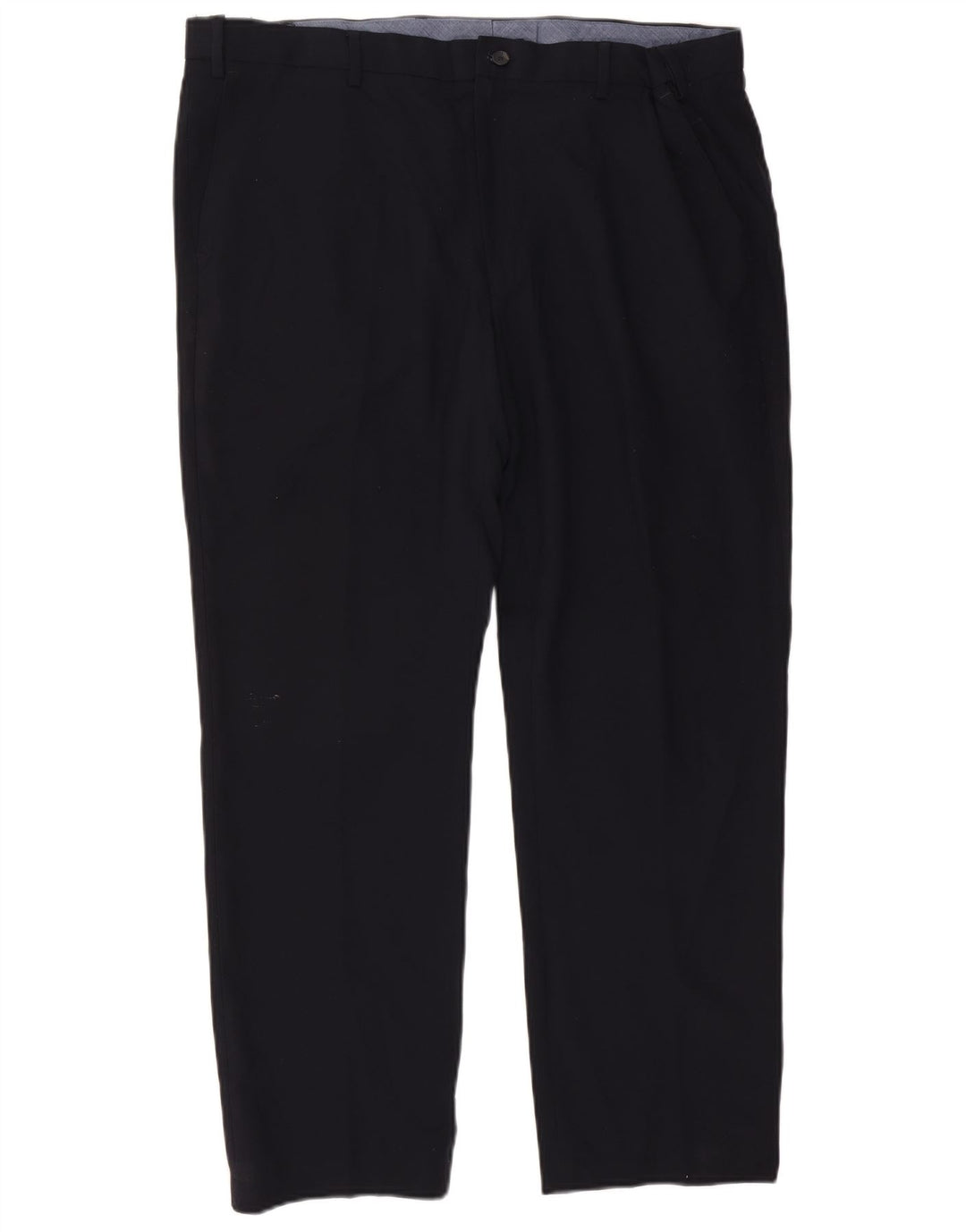 Pantaloni chino drepți pentru bărbați Marks & Spencer L42 L29 Poliester bleumarin