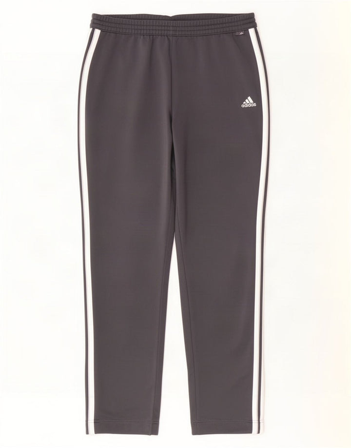 Pantaloni de trening Adidas pentru femei UK 12 Poliester mediu negru